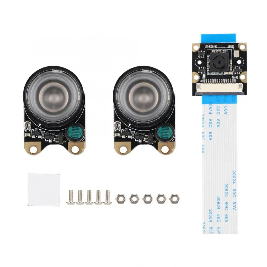 OV5647 чип камера для Raspberry Pi с четырьмя отверстиями подключения инфракрасных