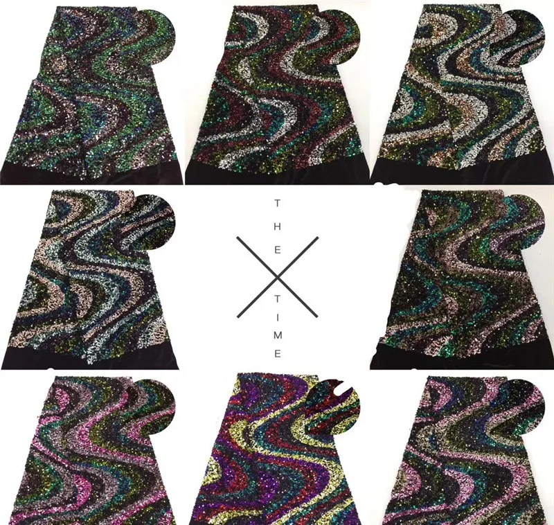 Африканский кружевной тюль с пайетками ткань 2020 высокое качество материал