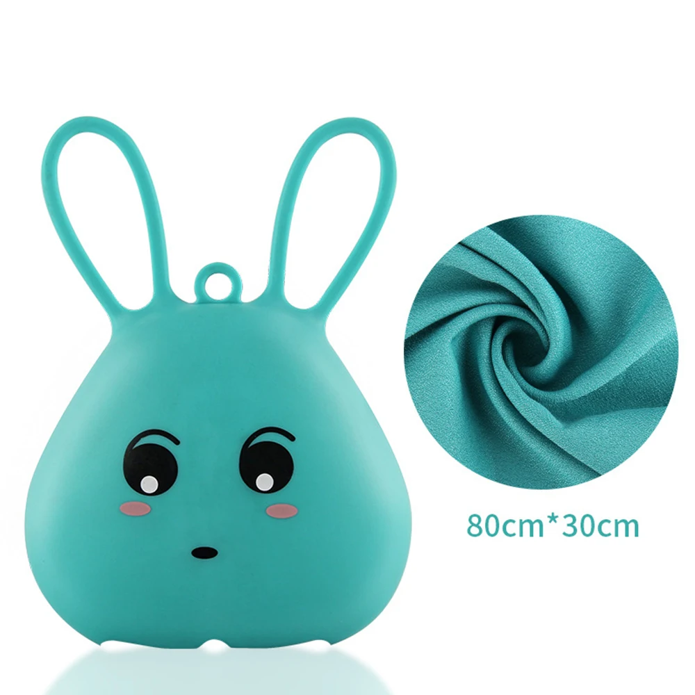 Портативное спортивное полотенце быстросохнущее охлаждающее для бега йоги