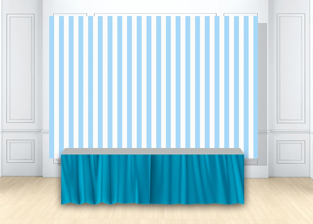 Светло голубой фон для фотография ребенок душ декор вечеринки в честь Дня