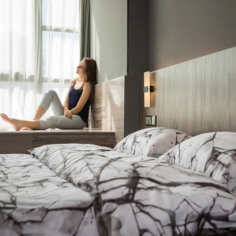 Комплект постельного белья из египетского хлопка большого размера с