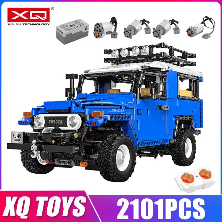 Моторизованный технический автомобиль XQ с управлением через приложение модель