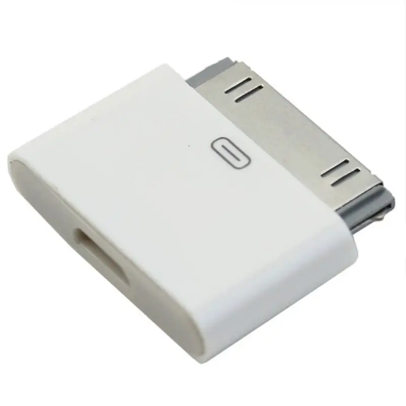 

1 шт для iphone 4 4S микро-флеш-накопитель USB с гнездовым до 30 контактный разъем для зарядки и передачи данных конвертер адаптер
