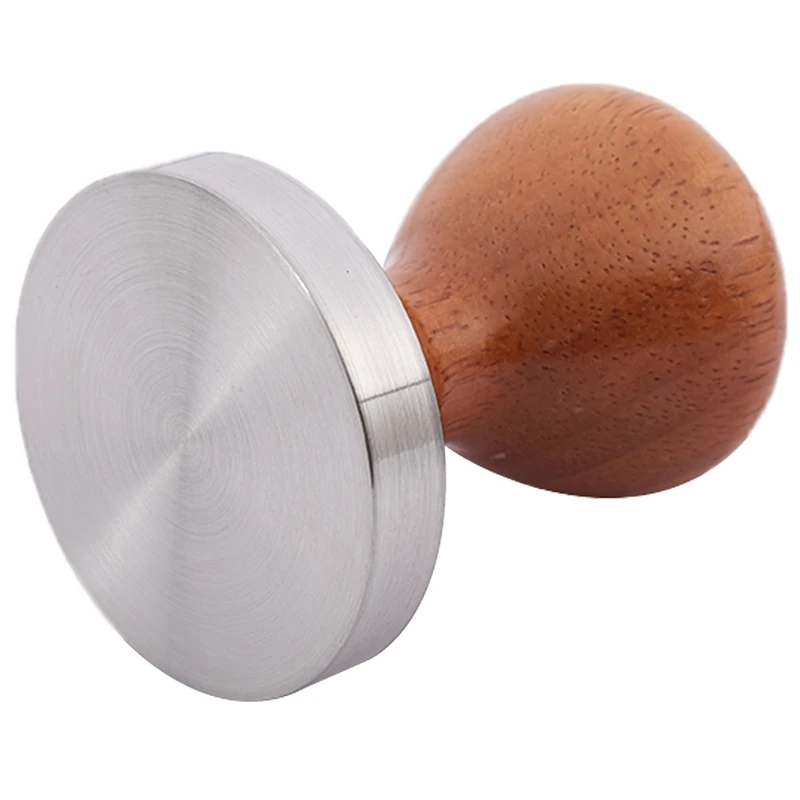 

4Pcs Coffee Accessories 58Mm Stainless Steel Coffee Tamper With 12Oz Frothing Pither And Coffee Spoon And Latte Art Pen