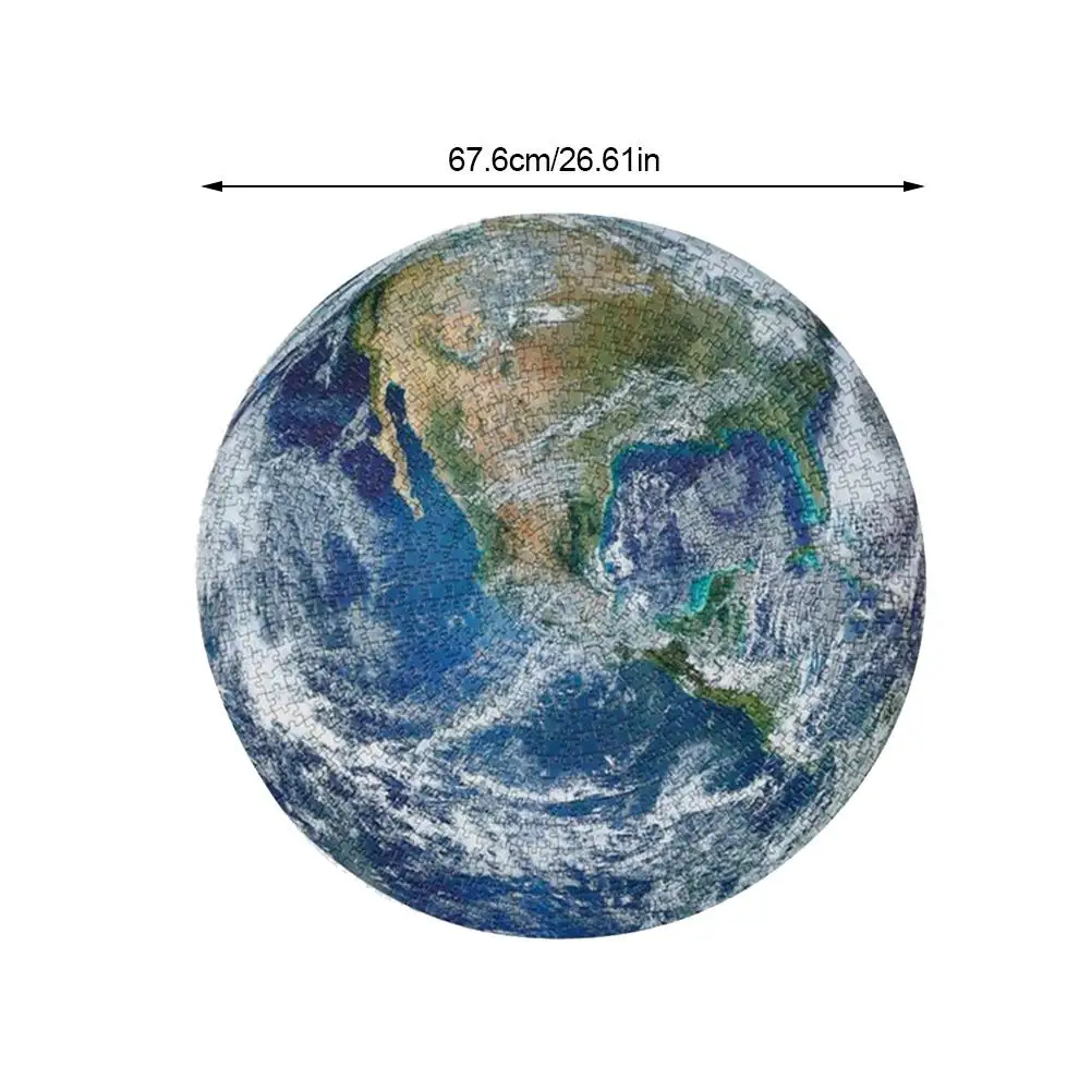 

Round The Moon And Earth Puzzle 1000 Pieces Difficult For Adult Jigsaw Puzzle Toys Kids Educational Toys 1000pcs The Moon Puzzle