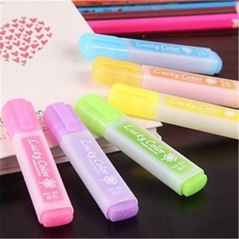 Флуоресцентная ручка-маркер для рисования рождественские подарки | Канцтовары