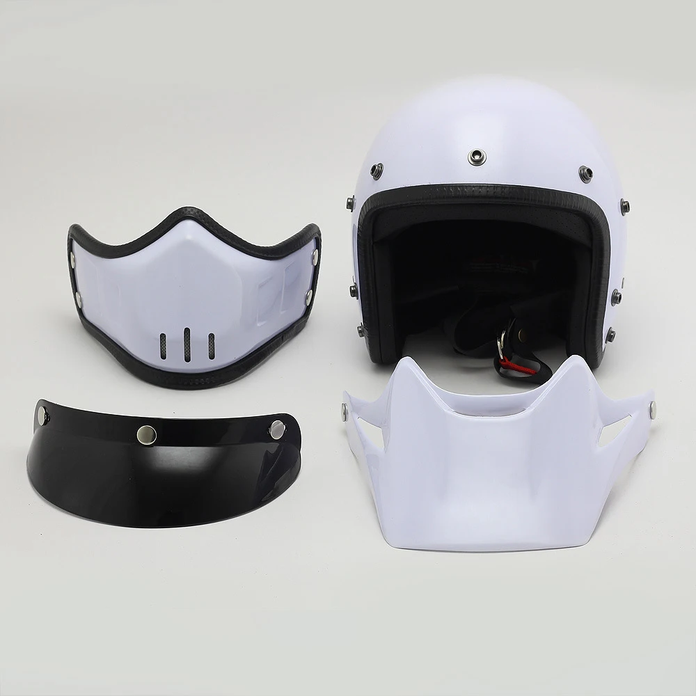 Ретро Локомотив мото rcycle 3/4 внедорожный шлем личность крутой локомотив Шлемы casco