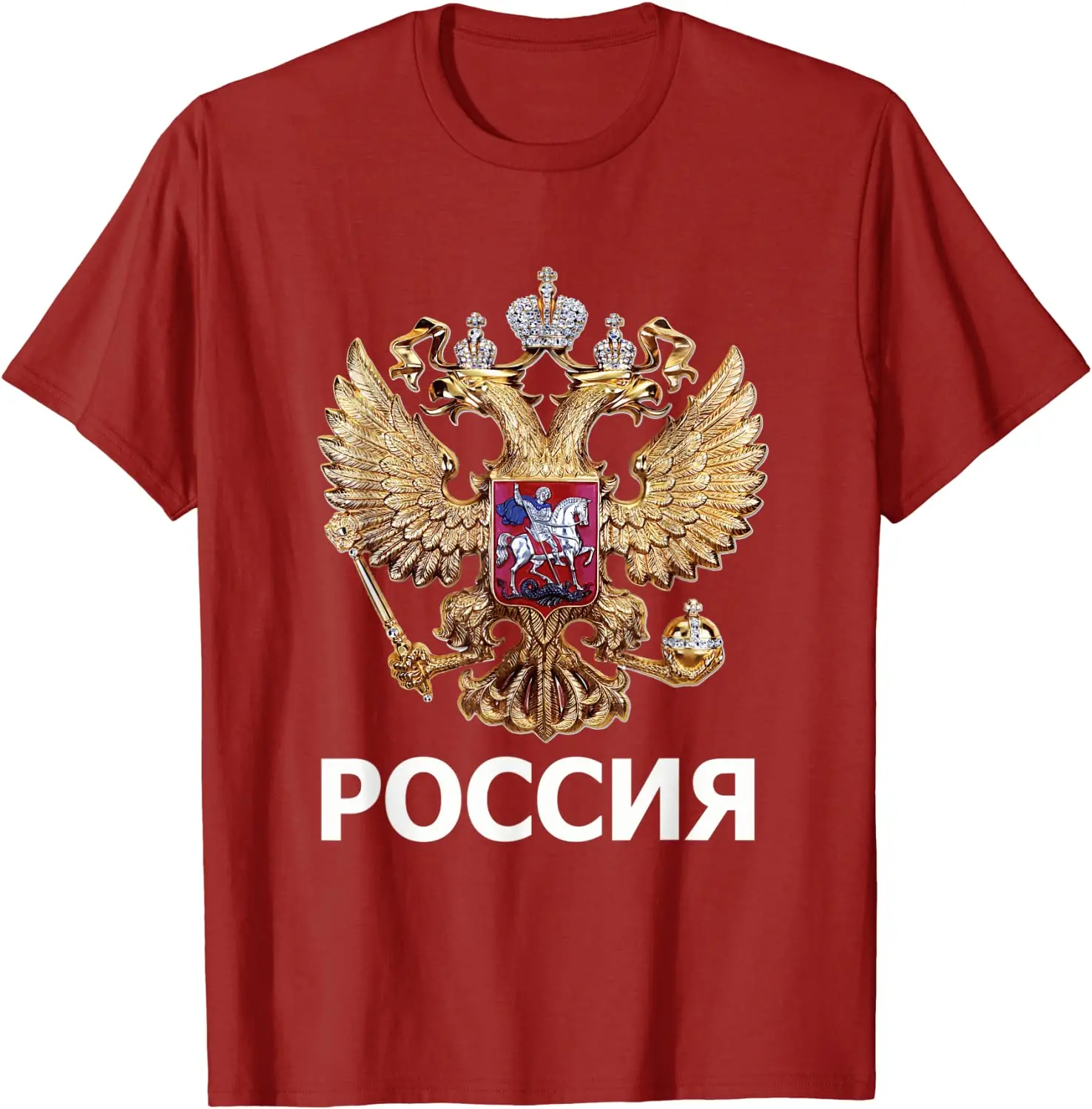 Футболка мужская короткая 100% хлопок с круглым вырезом | Мужская одежда