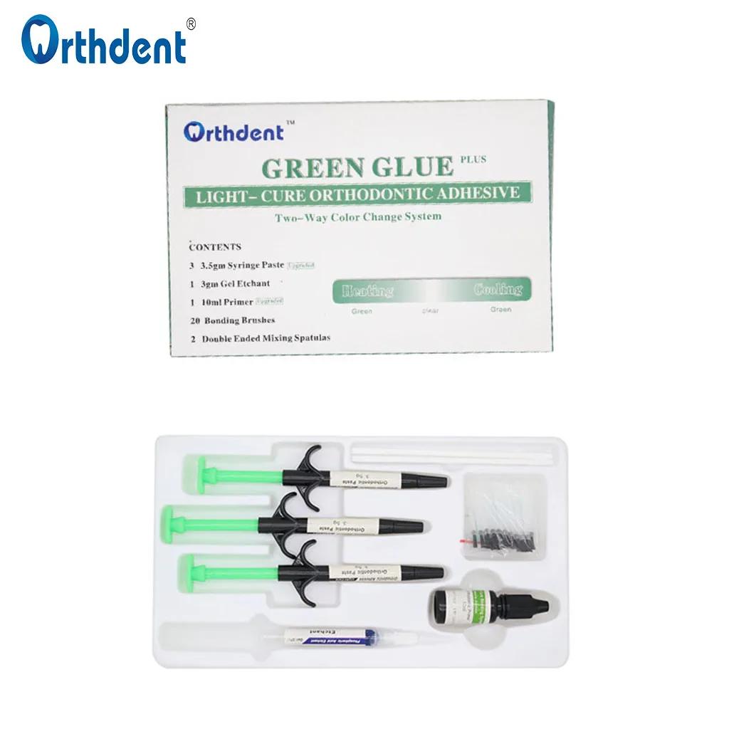 Ортодонт Ортодонтическая клейкая система Комплект Зубная композитная Смола