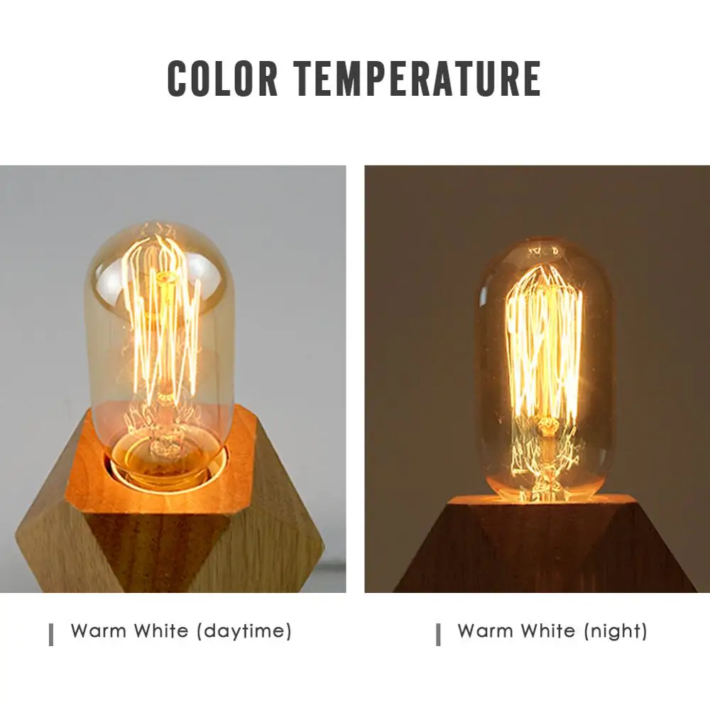 Винтажная лампа накаливания Эдисона E27 Ретро 220 В 40 Вт ампула антикварная T10 T30 G95 T45