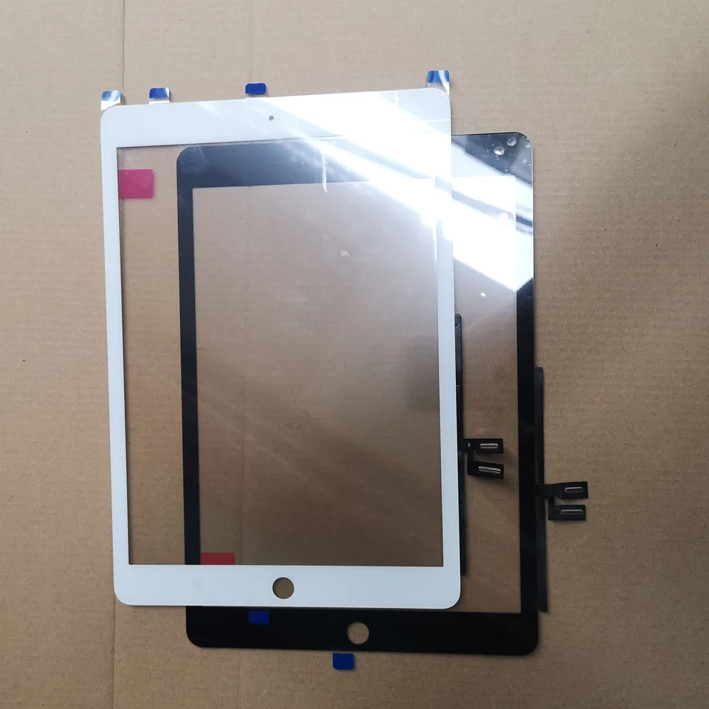 10,2 дюймов новый для Apple iPad 7 10,2 7-го поколения A2197 A2198 A2200 сенсорный экран дигитайзер внешнее стекло панель запасные части