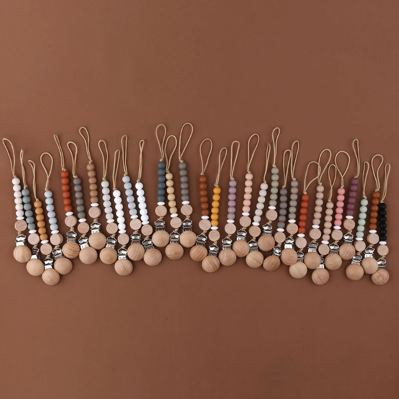 

Силиконовые бусины для новорожденных, без бисфенола