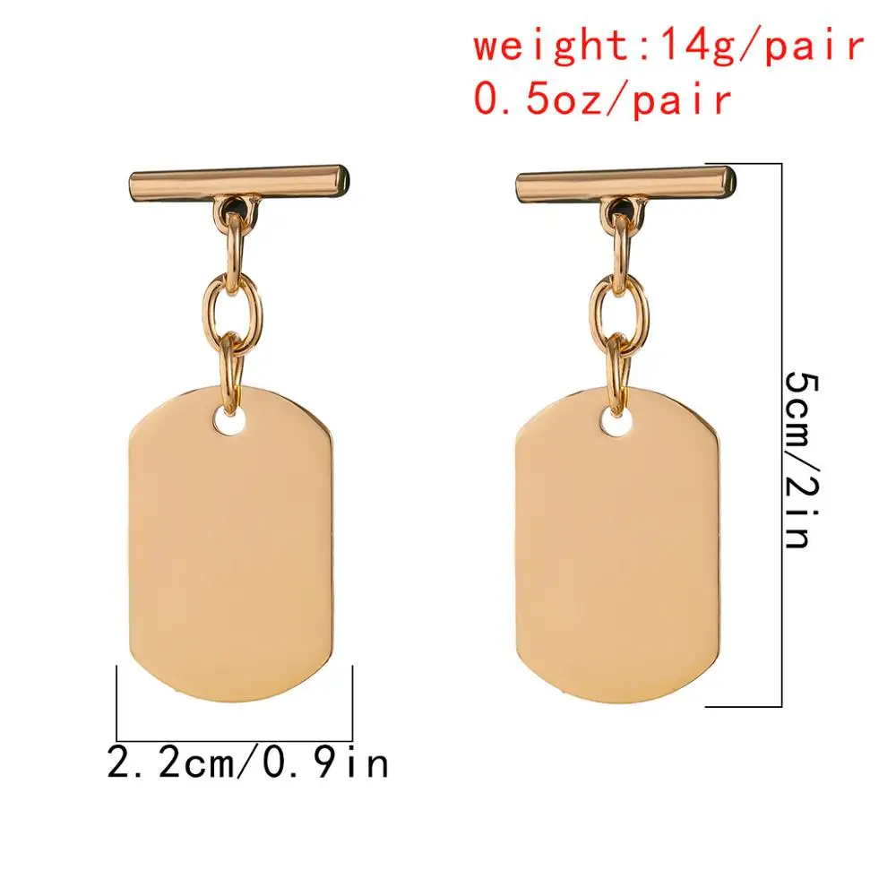 

Salircon Vintage Geometric Drop Earring Pendants Korean Fashion Hanging Dangle Hoop Earrings for Women Jewelry Gift 2021 Trend