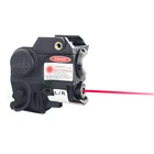 Тактический светодиодный светильник для оружия, лазерный прицел с красной точкой, светильник для оружия в стиле милитари, страйкбола, фонарь для пистолета с направляющей 20 мм, Миниатюрный пистолет