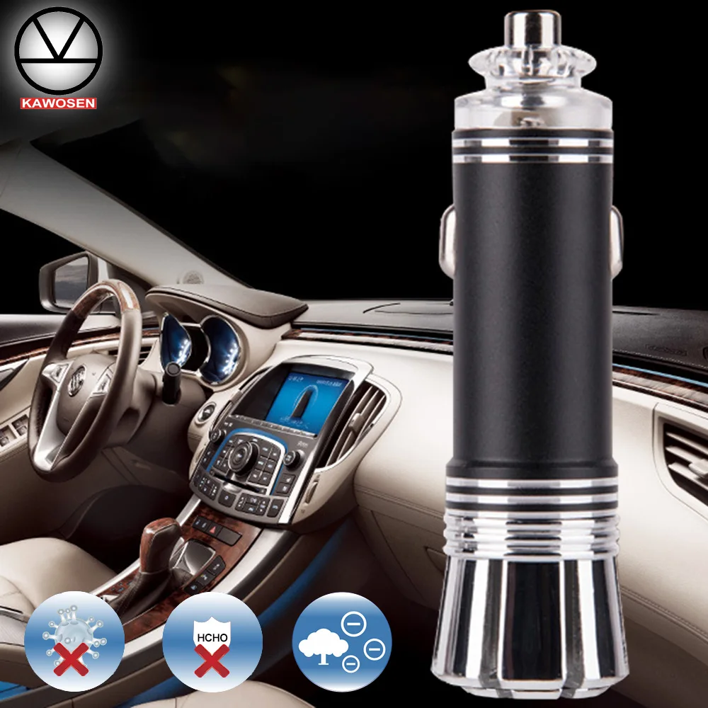 Мощный Автомобильный Освежитель Воздуха Очиститель кислородной балки ионизатор