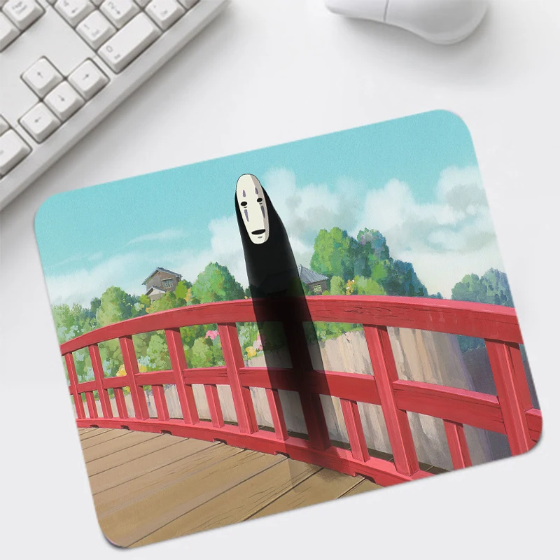 

Hot Japan Anime Spirited Away Mouse Pad Gamer Desktop High-end Mice Mat Locking Big Promotion 26x21cm