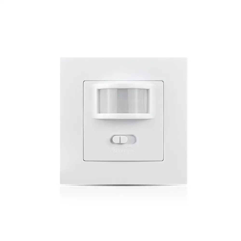 3 mode sensor switch Smart движения PIR Сенсор переключатель переменного тока 110 V-240 V встроенное Инфракрасный Авто Управление вкл/выкл настенный выключатель человеческого тела индукционный детектор - Цвет: 3 mode sensor switch