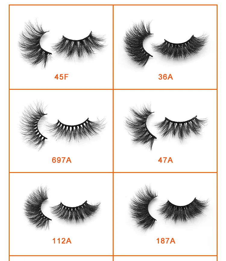 

25mm 3D Natural False Eyelash Eyelash Lengthening Lashes Make Up Maquiagem Beauty Tools
