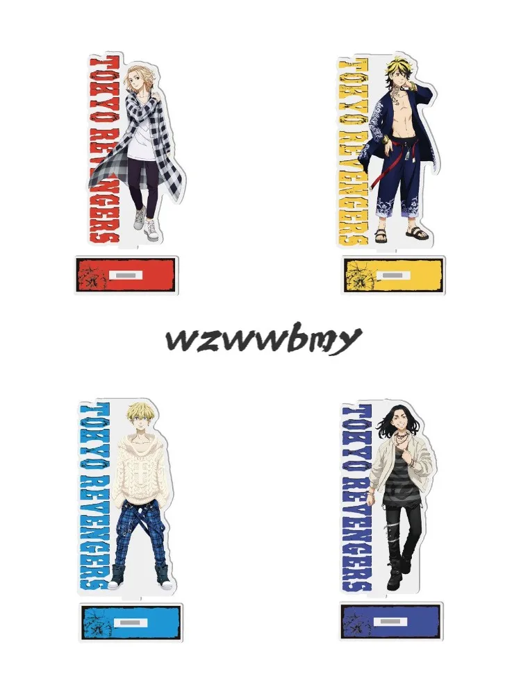 

Tokyo Revengers Anime Protagonist Standing Plates Mikey Hanemiya Matsuno Baji Keisuke Mitsuya Draken Hanagaki