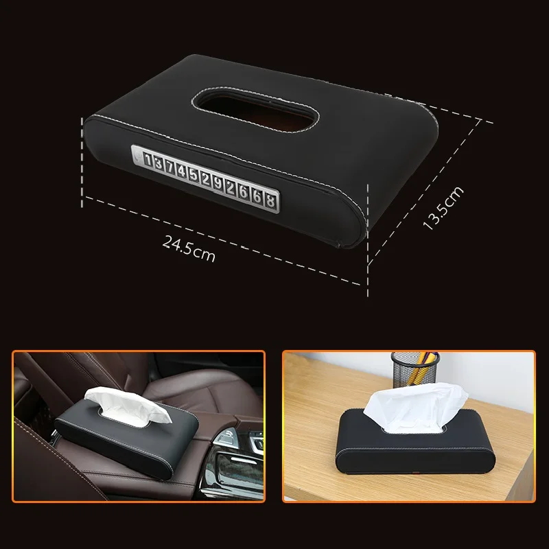Многофункциональный автомобильный блок тканевый ящик подлокотник приборной
