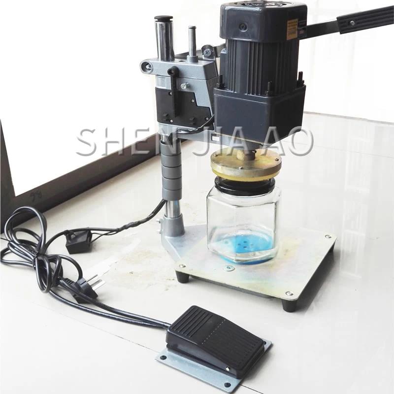 

1PC Semi-automatic Desktop Electric Seal Machine PY002 Can Capping Sealing Machine Multi-function Capping Sealing Machine 220V