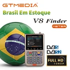 GTMEDIA Freesat V8 Finder MeterProFinder 2 мерное устройство поиска ТВ-сигналаS2S2X HD 1080P, спутниковый искатель высокой четкости