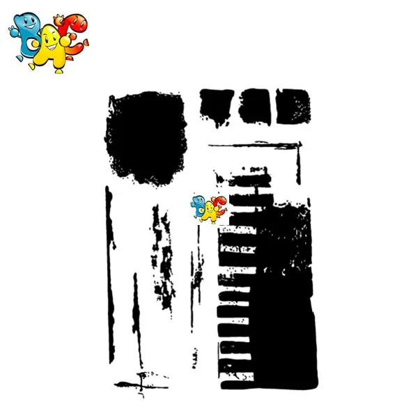 Фон прозрачные штампы для скрапбукинга сделай сам/изготовления открыток/Детские