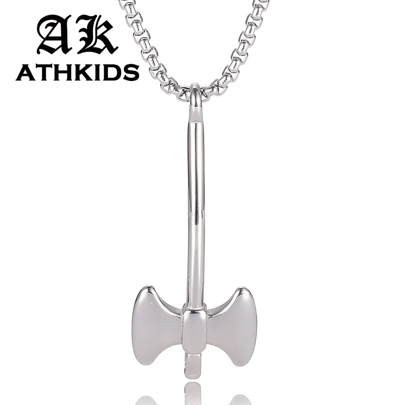 Индивидуальная Подвеска из нержавеющей стали с топором креативное дизайнерское