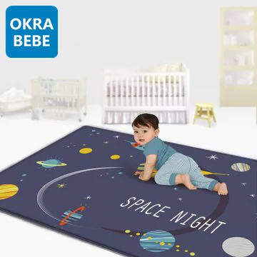 

180*120*1CM Kids Play Mat Folding Puzzle Play mat Game Pad for Infants Foam Crawling Mat Pack and Play Mattress