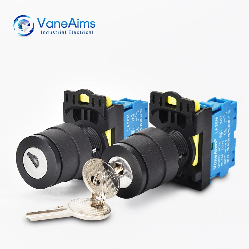 Кнопка включения/выключения вращающаяся кнопка включения 22 мм переключатель