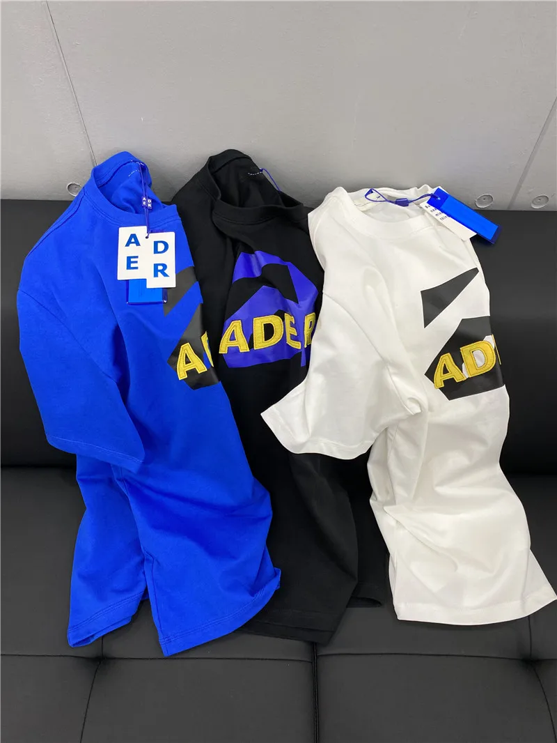 

ADER ERROR Universe Logo T-shirt Men Women High Quality Adererror Short Sleeve Back 3D Sign Tops Tee