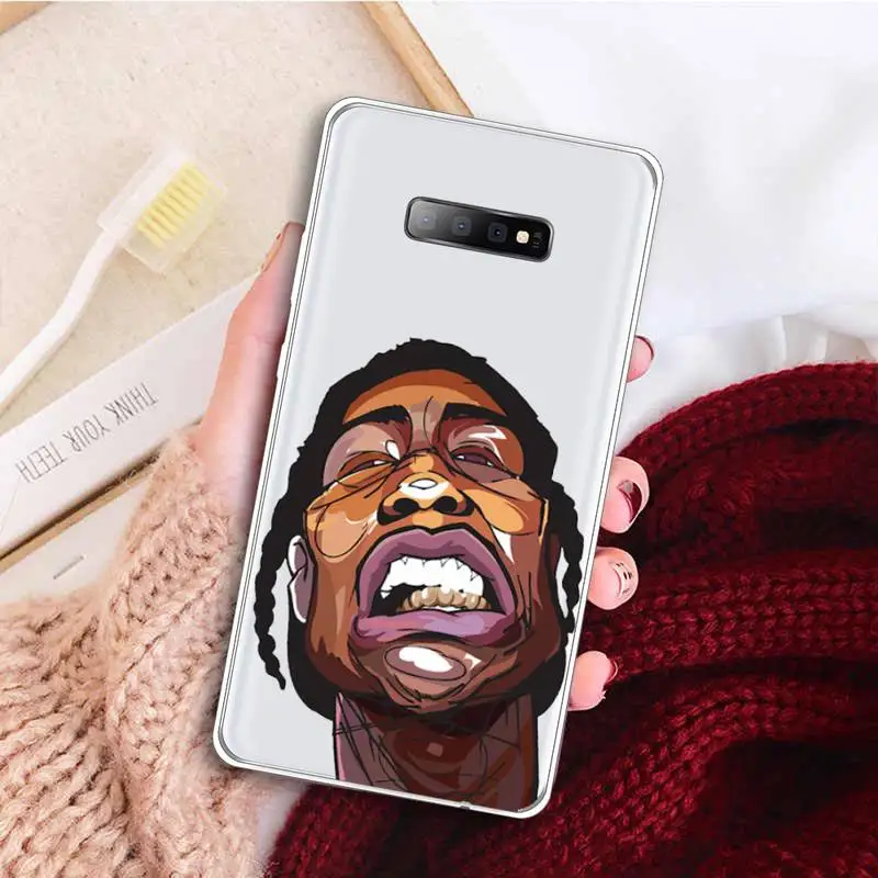 

ASAP Mob Asap Rocky Rapper Phone Case Transparent For Samsung Galaxy A 71 21s S note 8 9 10 plus 20 ultra