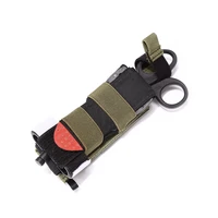 military molle medical tourniquet pouch holder tactical flashlight knife scissors holster outdoor hunting first aid kit edc bag