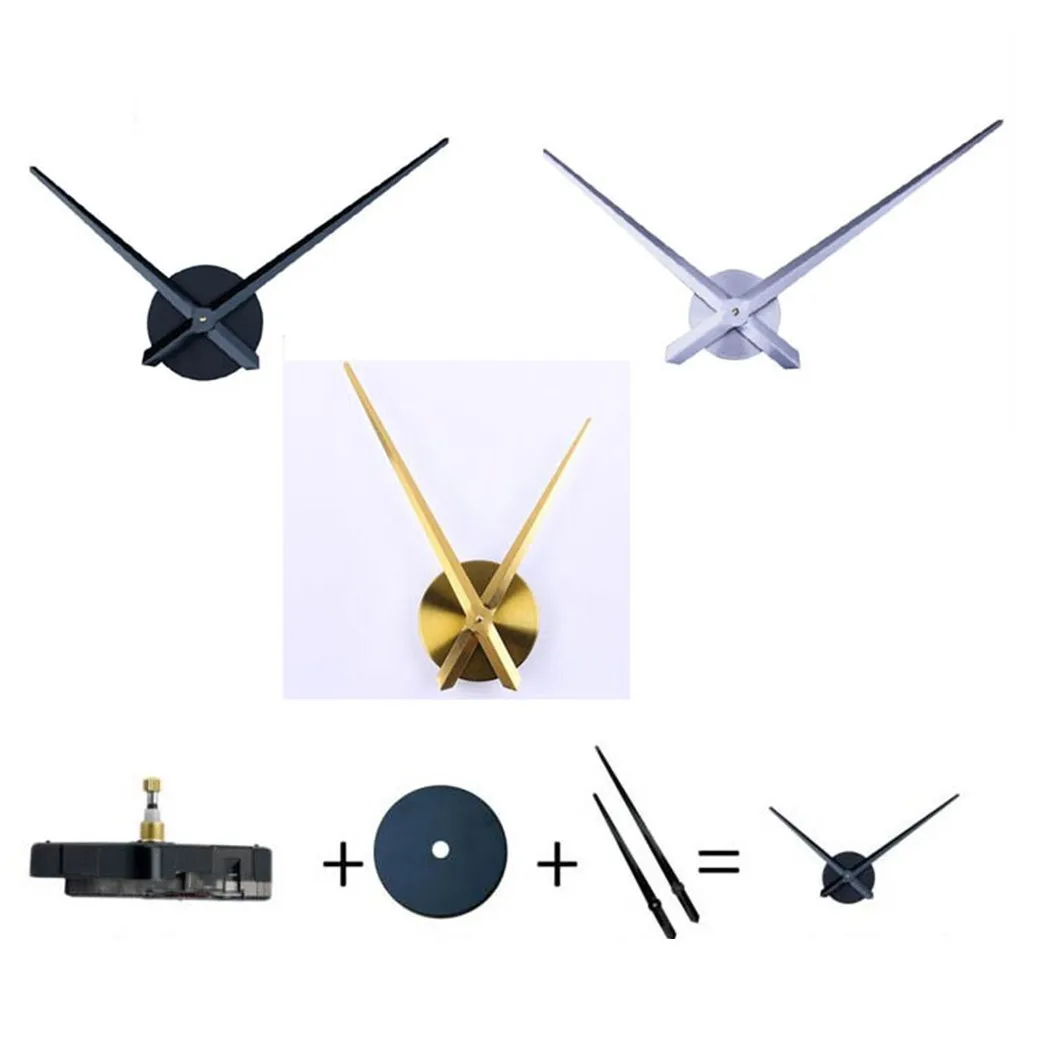 

1pc Clock Movement Large Silent Metal + Aluminum Wall Clock Movement For Quartz DIY Hands Mechanism Repair Tool Gift