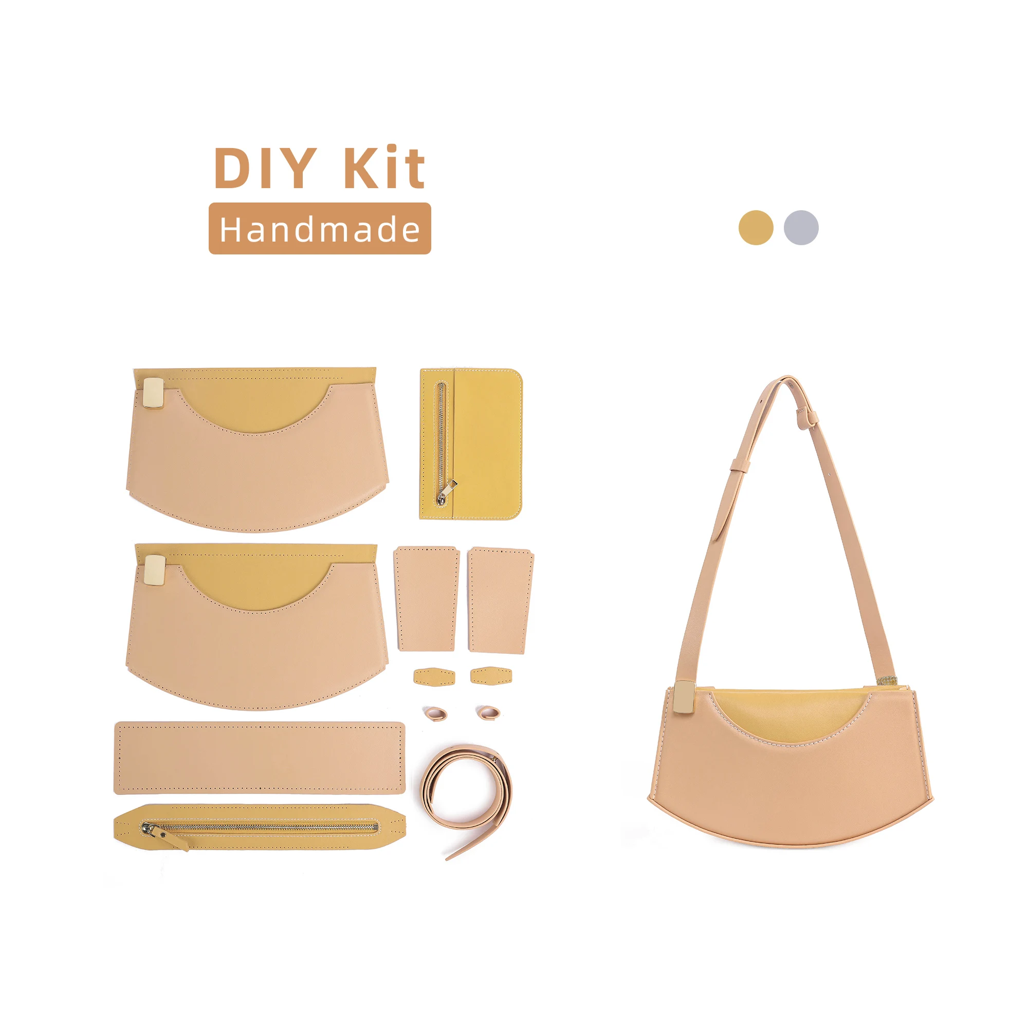 

Sewing Fish 2021 Brand New Women's Fshion Shoulder Bag Handmade DIY Kit DB670