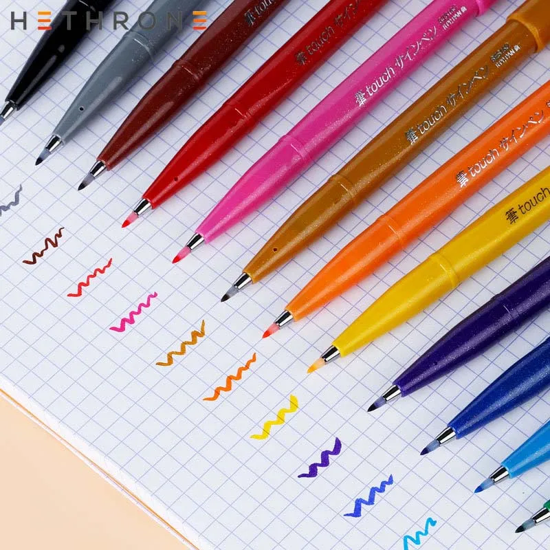 1 шт. цветные мягкие маркеры-кисточки для рисования | Канцтовары офиса и дома