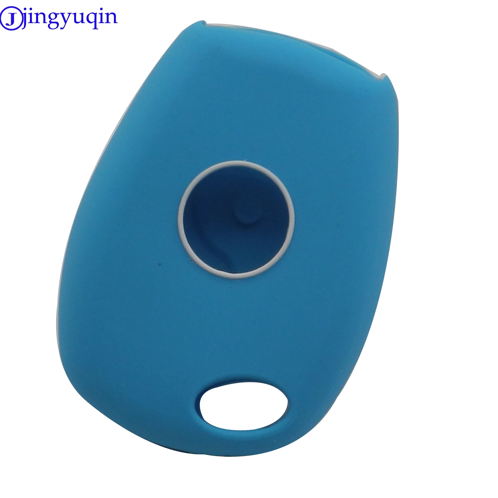 jingyuqin Remote 2 Btns Silicone Rubber Car Key Case Cover For Renault Kangoo DACIA Scenic Megane Sandero Captur Twingo Modu | Автомобили