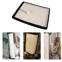 pet cat scratch guard mat sisal toy cats scratching post furniture sofa claw protector pads for table chairs sofa legs reliable