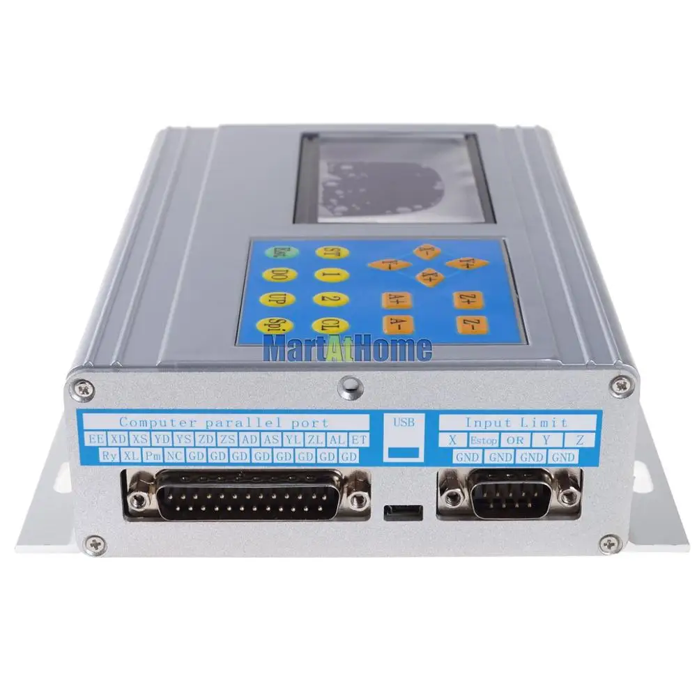 Интеллектуальный фрезерный станок с ЧПУ 3 оси TB6560 Драйвер шагового двигателя 3A ЖК