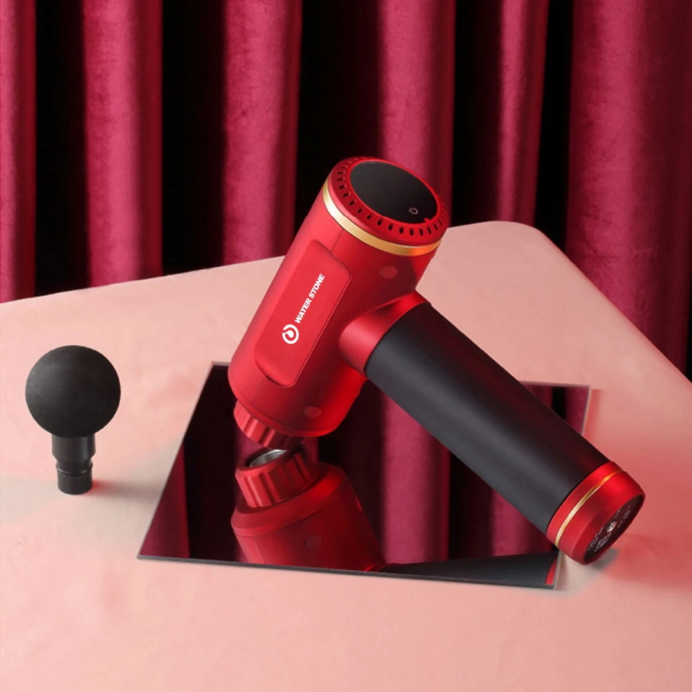 Профессиональный Массажный пистолет с ЖК дисплеем для глубокого массажа