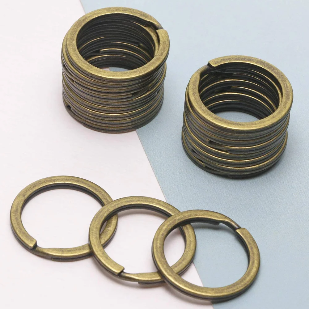 20 штук туфли на плоской подошве с круглым носком брелки кольцом металлические