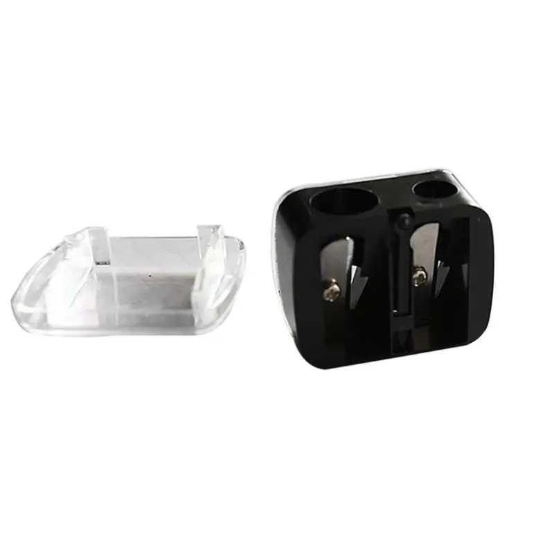 Точилка для косметики с двойными отверстиями точилка карандашей косметической