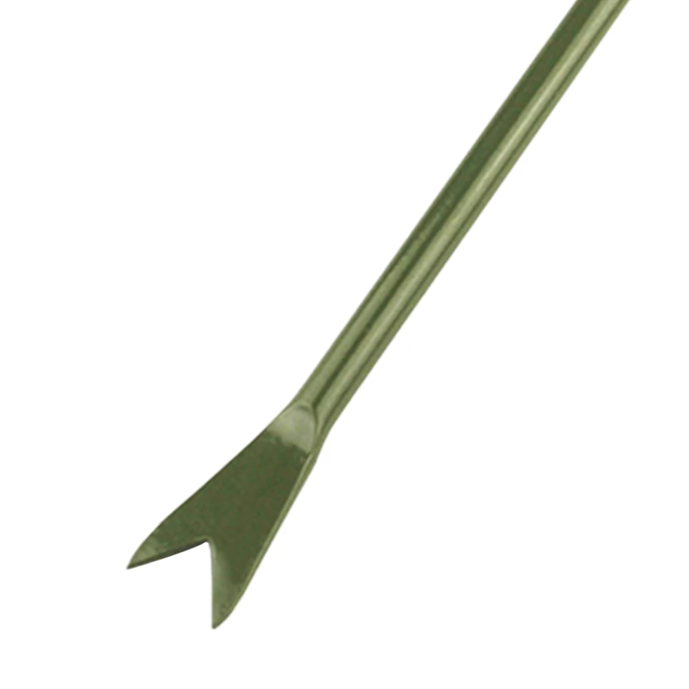 

Home Garden Weeder Landscaping Puller Carbon Steel Short Handle Hand Tool Removal Transplant Easy Apply Manual Straight Small