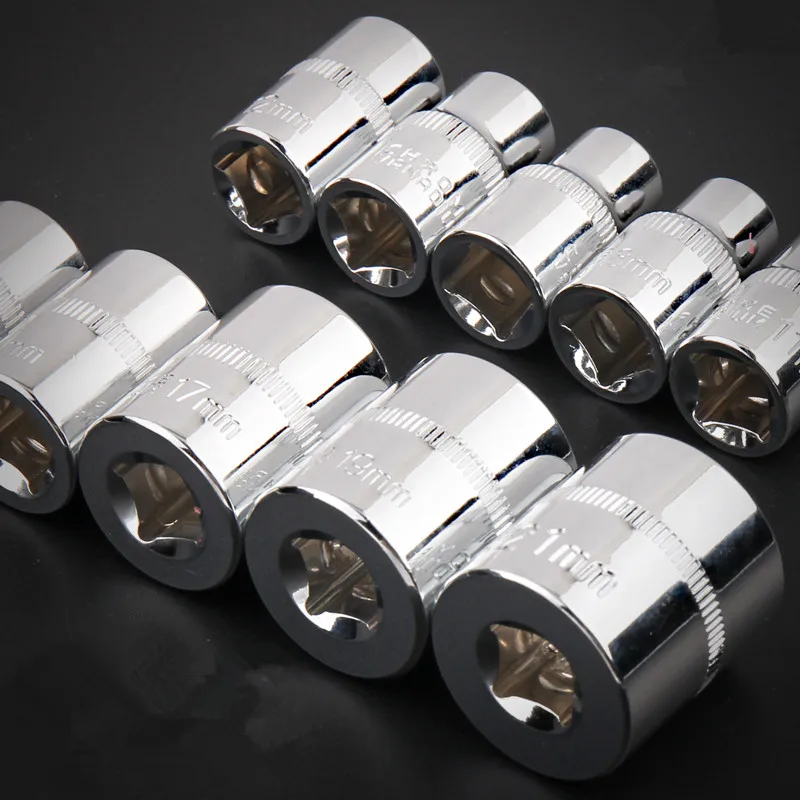 Шестигранная головка с храповым механизмом 3/8-10 мм 6 7 8 9 10 11 12 13 14 15 16 17 мм-24 1 шт. Мм |