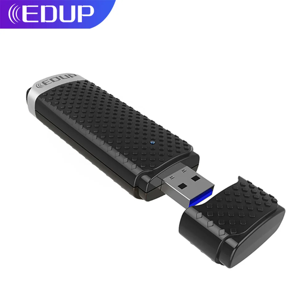 

EDUP USB WIFI Adapter 1200Mbps Wireless AC Network Card USB3.0 Dual Band 2.4G/5.8G Wifi Receiver Dongle 802.11AC For Laptop PC