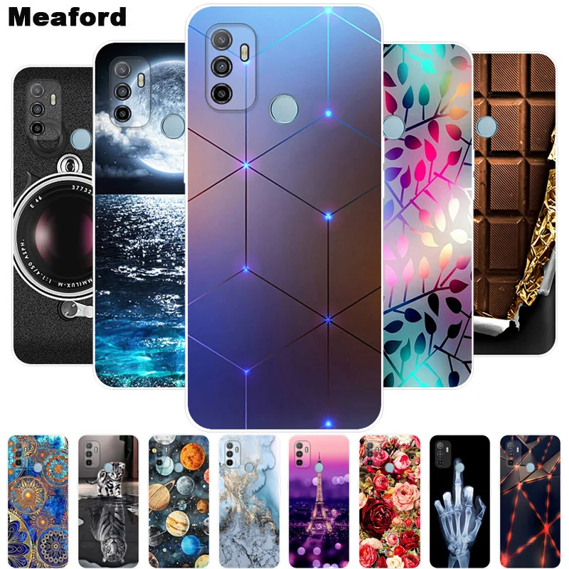 

For Oppo A53S 2020 Case Shockproof Soft silicone TPU Back Cover For Oppo A53S Phone Cases for OPPO A 53S A53 S 2020 Case Cute