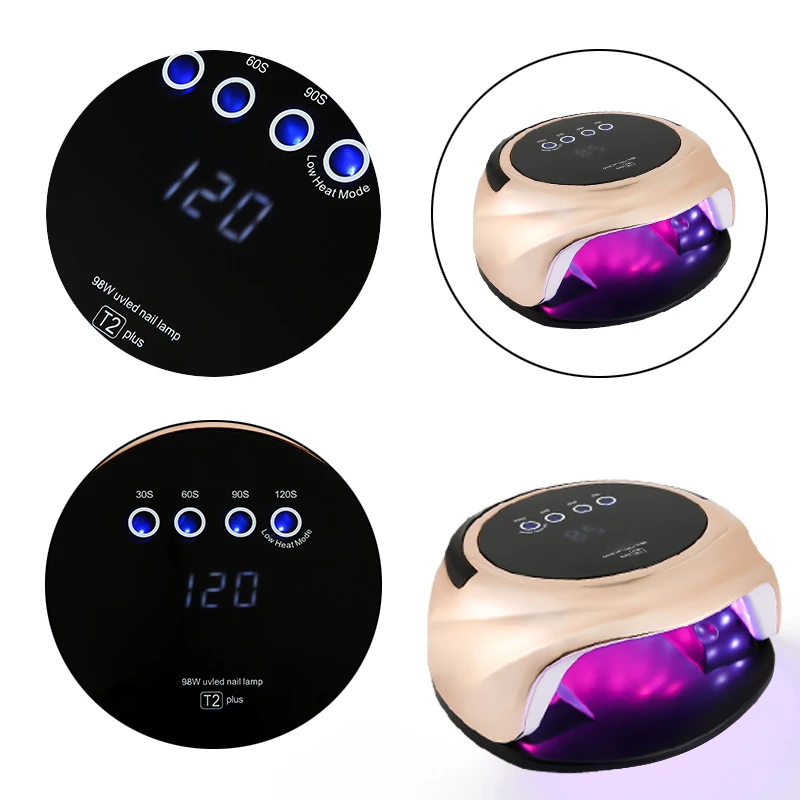 

XZMUV fashion Nail lamp 72W 36 lights led Nail Dryer Cable UV Curing Lamp for Gel Based Polishes Manicure/Pedicure Gel Machine