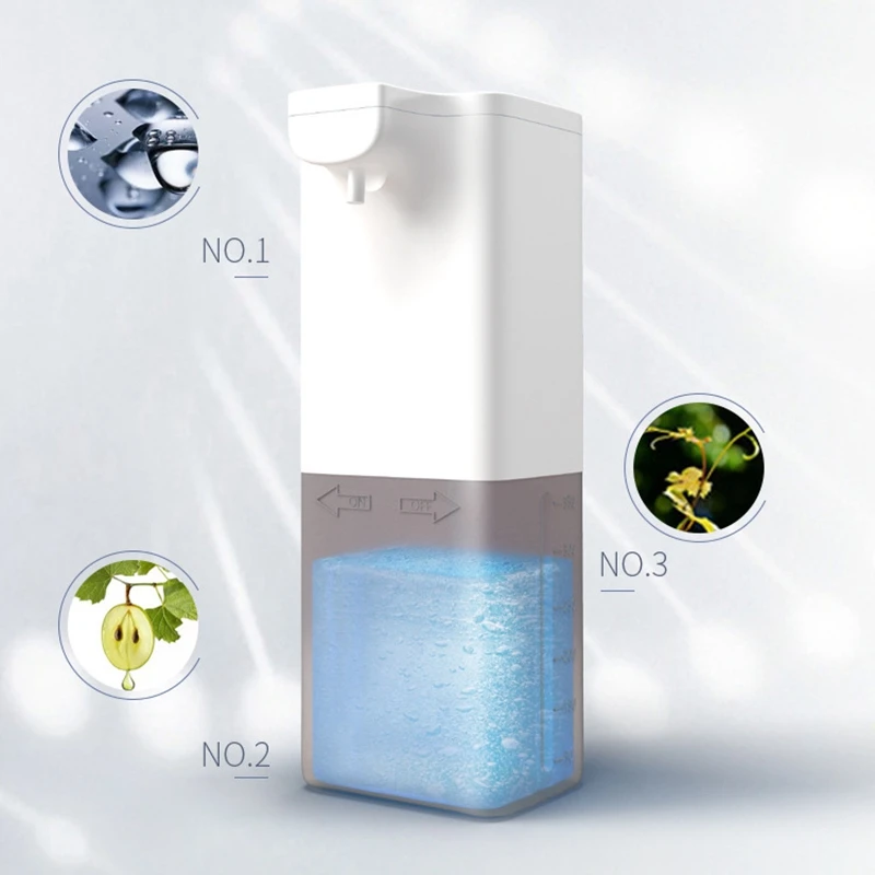 

Automatic Liquid Soap Dispenser Induction Foaming Hand Washing Device Hand Washer Smart for Bathroom Hotel Children