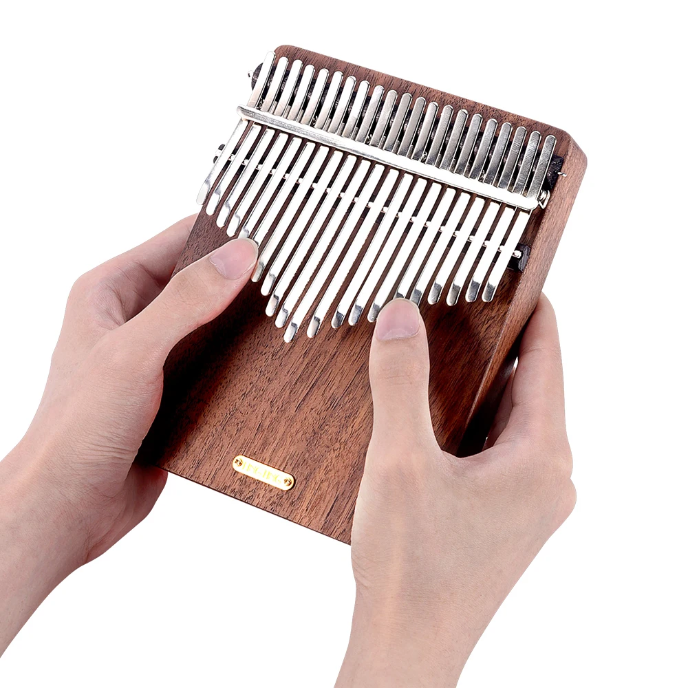 LINGTING K21W 21-клавишный деревянный пианино kalimba Mbira Sanza F Tonality Finger Piano с сумкой для