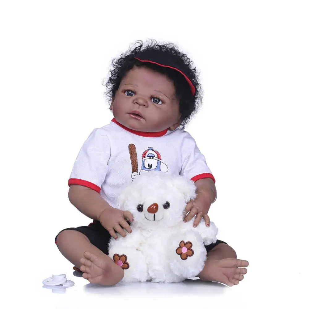 23 &quotполностью силиконовый reborn bebe ручной работы bonecas реалистичные baby куклы